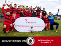 Edinburgh City Blacks U14s - SYFA South East Cup