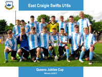 East Craigie Swifts (U16s) - Queens Jubilee Cup