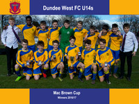 Dundee West FC (U14s) - Mac Brown Cup