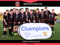 Giffnock SC Red  (U15s) - PJ&DYFL Divisional Cup D1