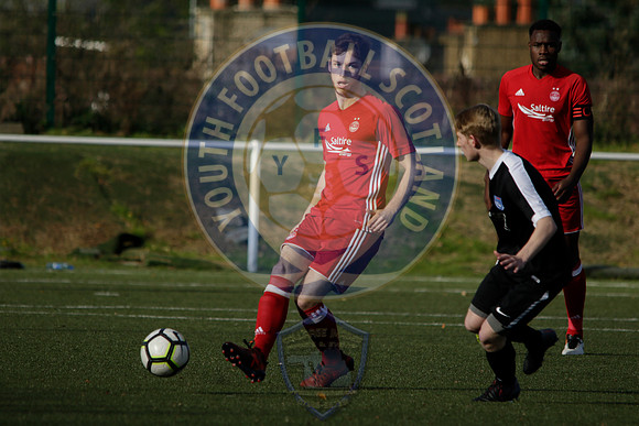 Edusport Acadamy Vs Aberdeen FC, Scottish Youth Cup 3rd Round, N