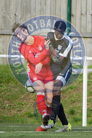 Edusport Acadamy Vs Aberdeen FC, Scottish Youth Cup 3rd Round, N