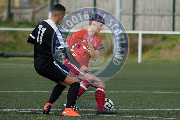 Edusport Acadamy Vs Aberdeen FC, Scottish Youth Cup 3rd Round, N
