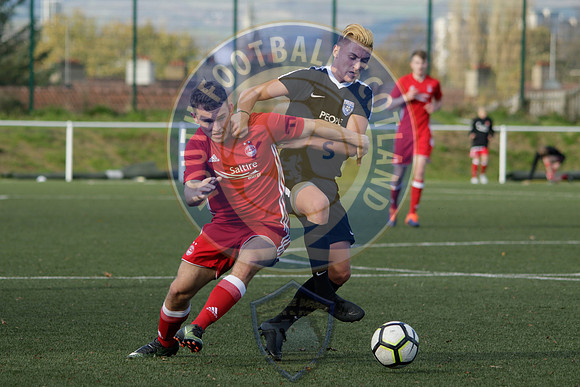 Edusport Acadamy Vs Aberdeen FC, Scottish Youth Cup 3rd Round, N