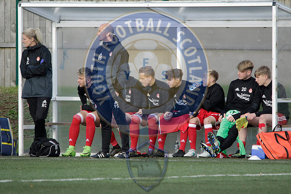Edusport Acadamy Vs Aberdeen FC, Scottish Youth Cup 3rd Round, N