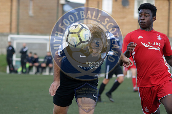 Edusport Acadamy Vs Aberdeen FC, Scottish Youth Cup 3rd Round, N