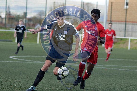 Edusport Acadamy Vs Aberdeen FC, Scottish Youth Cup 3rd Round, N