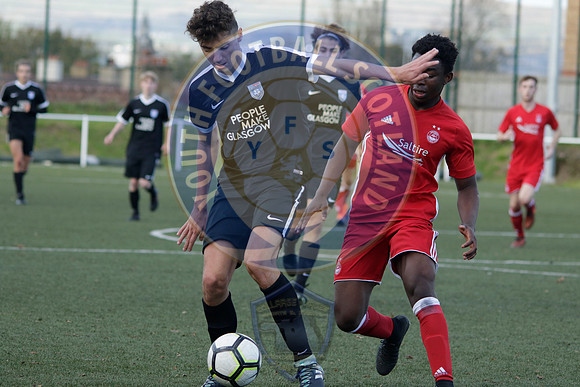 Edusport Acadamy Vs Aberdeen FC, Scottish Youth Cup 3rd Round, N