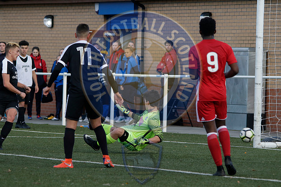 Edusport Acadamy Vs Aberdeen FC, Scottish Youth Cup 3rd Round, N