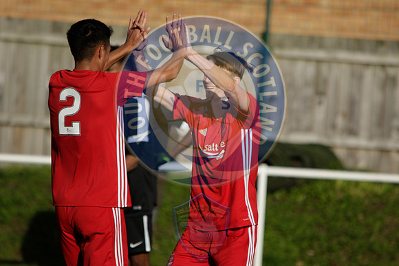 Edusport Acadamy Vs Aberdeen FC, Scottish Youth Cup 3rd Round, N