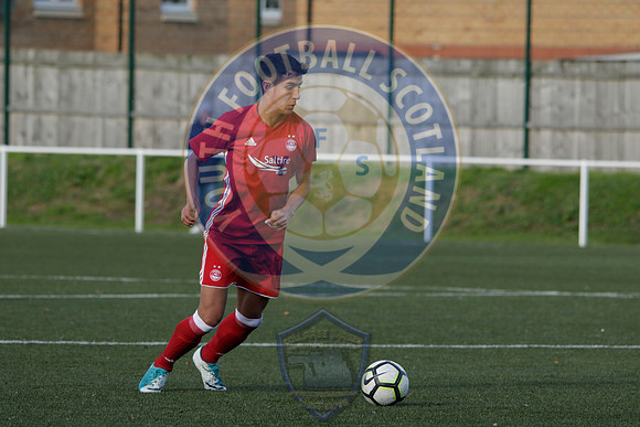 Edusport Acadamy Vs Aberdeen FC, Scottish Youth Cup 3rd Round, N