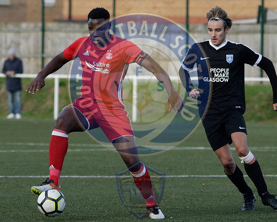 Edusport Acadamy Vs Aberdeen FC, Scottish Youth Cup 3rd Round, N