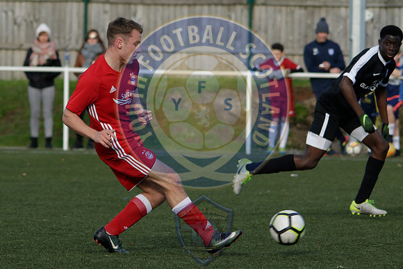 Edusport Acadamy Vs Aberdeen FC, Scottish Youth Cup 3rd Round, N