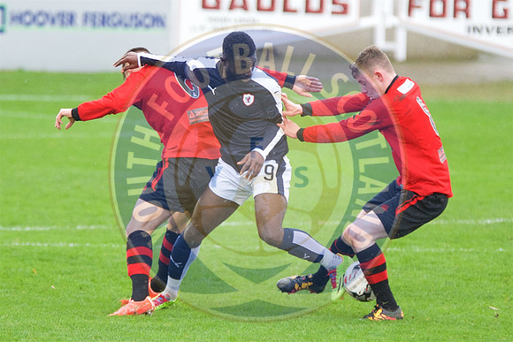Inverurie Locos U-17 v Raith Rovers 29.10.17