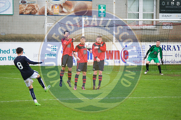 Inverurie Locos U-17 v Raith Rovers 29.10.17