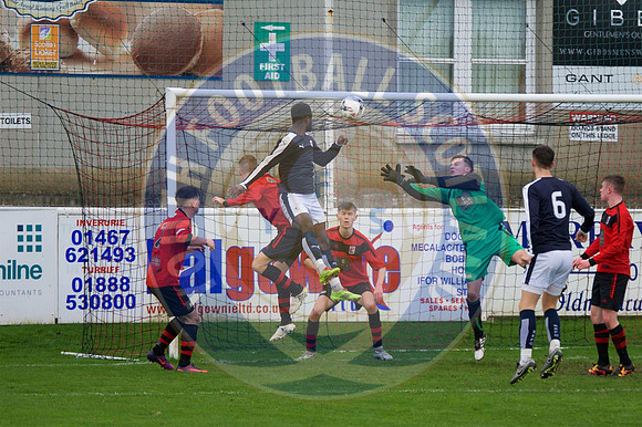 Inverurie Locos U-17 v Raith Rovers 29.10.17