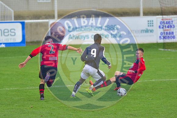 Inverurie Locos U-17 v Raith Rovers 29.10.17