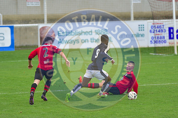 Inverurie Locos U-17 v Raith Rovers 29.10.17