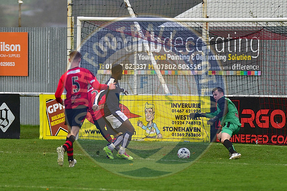 Inverurie Locos U-17 v Raith Rovers 29.10.17
