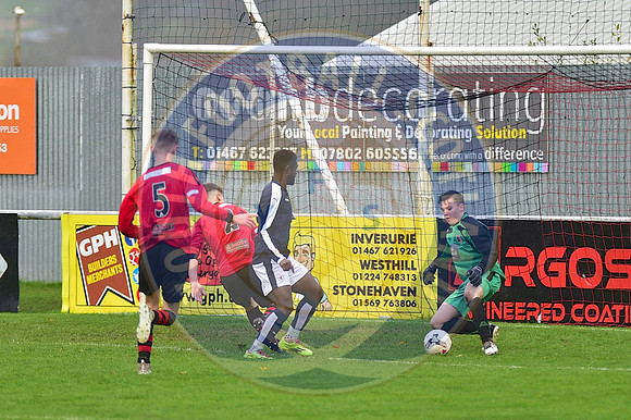 Inverurie Locos U-17 v Raith Rovers 29.10.17
