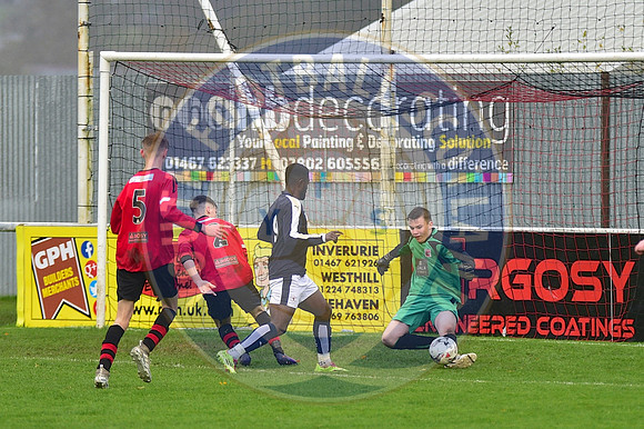 Inverurie Locos U-17 v Raith Rovers 29.10.17