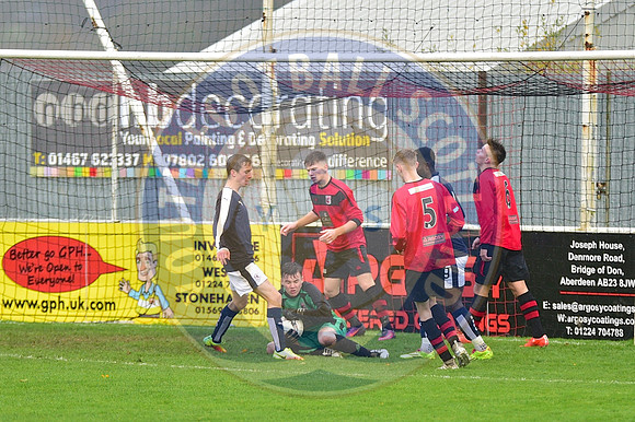 Inverurie Locos U-17 v Raith Rovers 29.10.17