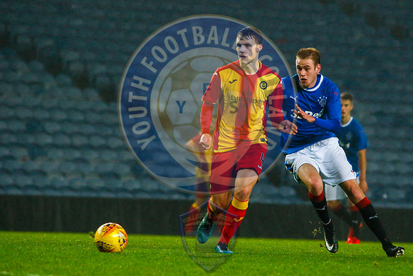 Rangers Vs Partick Thistle (U20s), Ibrox Stadium, Glasgow, Monda