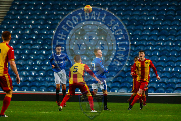 Rangers Vs Partick Thistle (U20s), Ibrox Stadium, Glasgow, Monda