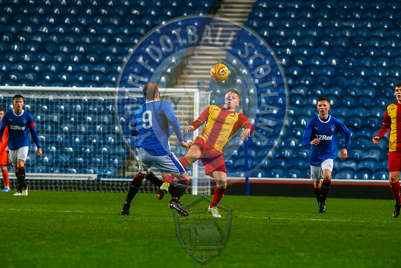 Rangers Vs Partick Thistle (U20s), Ibrox Stadium, Glasgow, Monda