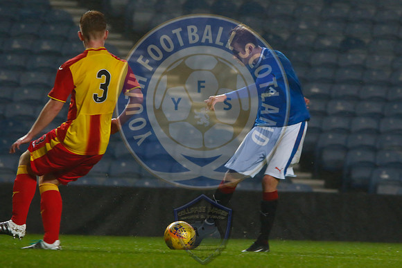 Rangers Vs Partick Thistle (U20s), Ibrox Stadium, Glasgow, Monda