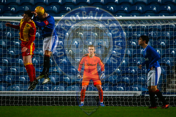 Rangers Vs Partick Thistle (U20s), Ibrox Stadium, Glasgow, Monda