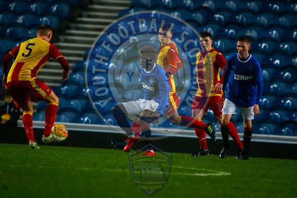Rangers Vs Partick Thistle (U20s), Ibrox Stadium, Glasgow, Monda
