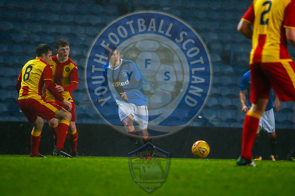 Rangers Vs Partick Thistle (U20s), Ibrox Stadium, Glasgow, Monda