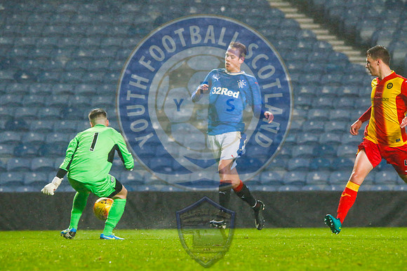 Rangers Vs Partick Thistle (U20s), Ibrox Stadium, Glasgow, Monda