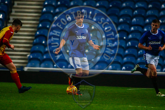Rangers Vs Partick Thistle (U20s), Ibrox Stadium, Glasgow, Monda