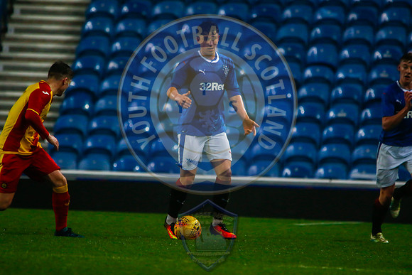 Rangers Vs Partick Thistle (U20s), Ibrox Stadium, Glasgow, Monda