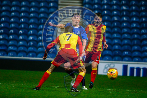 Rangers Vs Partick Thistle (U20s), Ibrox Stadium, Glasgow, Monda