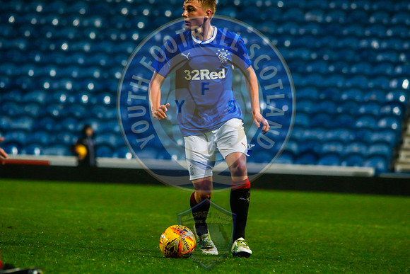 Rangers Vs Partick Thistle (U20s), Ibrox Stadium, Glasgow, Monda