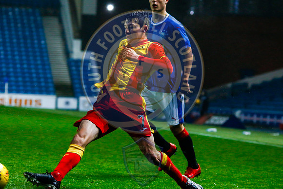 Rangers Vs Partick Thistle (U20s), Ibrox Stadium, Glasgow, Monda
