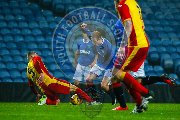 Rangers Vs Partick Thistle (U20s), Ibrox Stadium, Glasgow, Monda