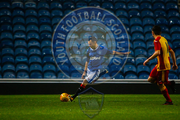 Rangers Vs Partick Thistle (U20s), Ibrox Stadium, Glasgow, Monda