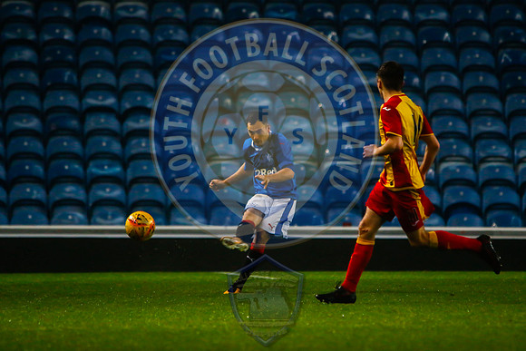 Rangers Vs Partick Thistle (U20s), Ibrox Stadium, Glasgow, Monda