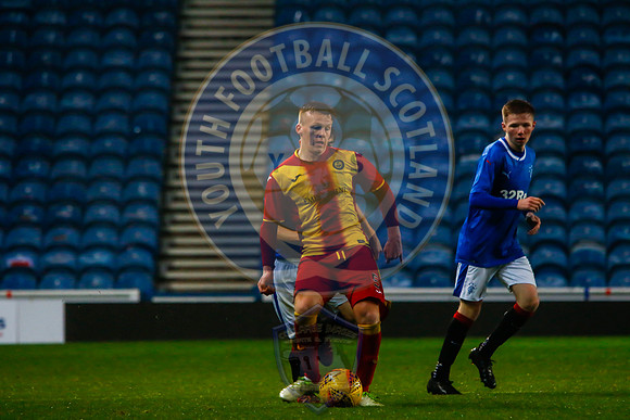 Rangers Vs Partick Thistle (U20s), Ibrox Stadium, Glasgow, Monda