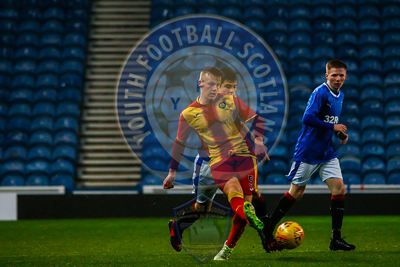 Rangers Vs Partick Thistle (U20s), Ibrox Stadium, Glasgow, Monda