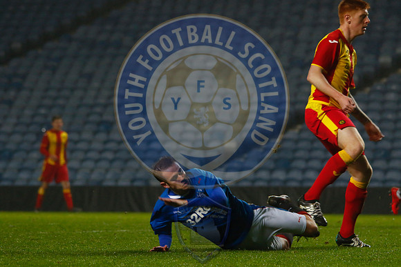 Rangers Vs Partick Thistle (U20s), Ibrox Stadium, Glasgow, Monda