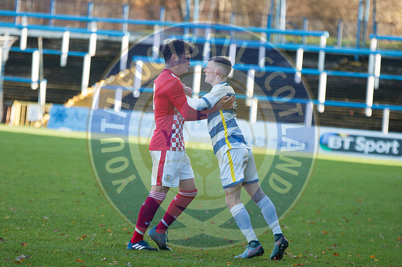 SFA Youth Cup, Round 4; Greenock Morton V St Mirren, Cappielow Park, Greenock