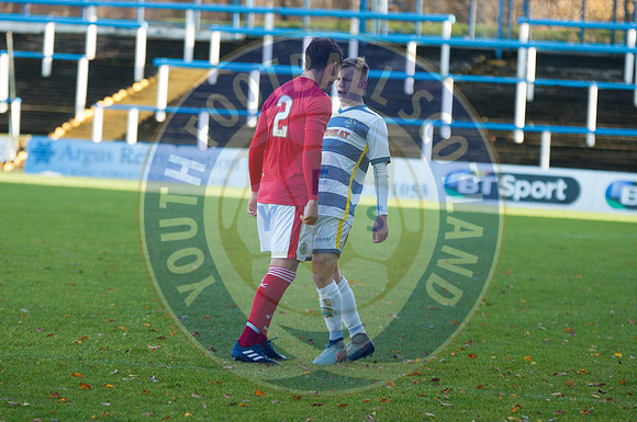 SFA Youth Cup, Round 4; Greenock Morton V St Mirren, Cappielow Park, Greenock