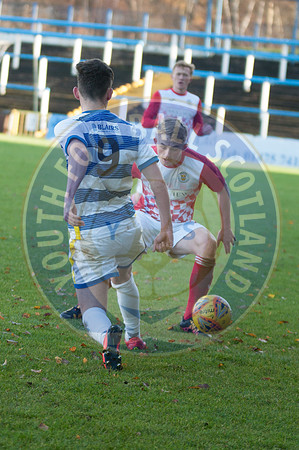 SFA Youth Cup, Round 4; Greenock Morton V St Mirren, Cappielow Park, Greenock