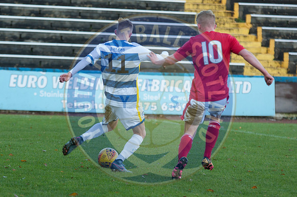 SFA Youth Cup, Round 4; Greenock Morton V St Mirren, Cappielow Park, Greenock