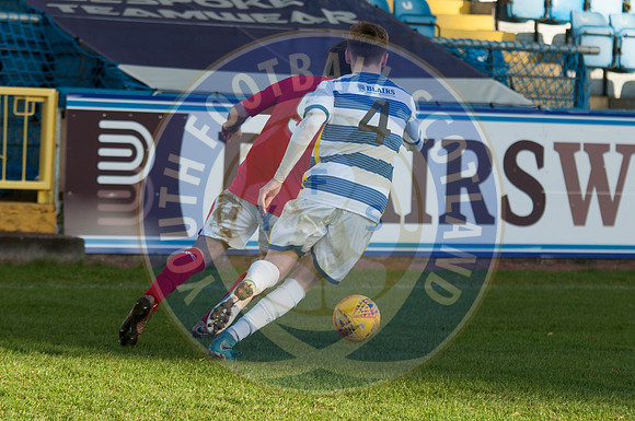 SFA Youth Cup, Round 4; Greenock Morton V St Mirren, Cappielow Park, Greenock